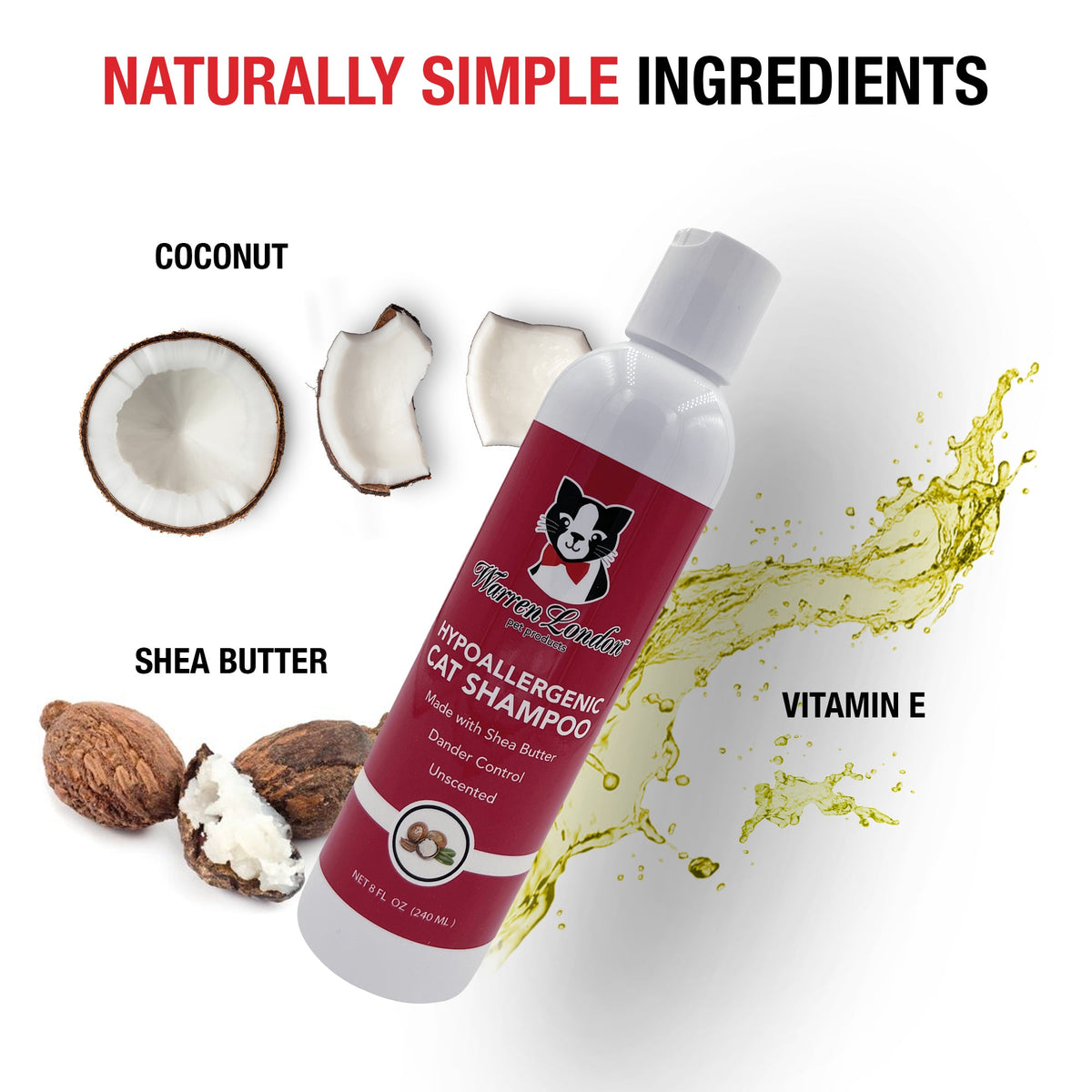A closer look at Cat Allergy Relieving Shampoo With Violet