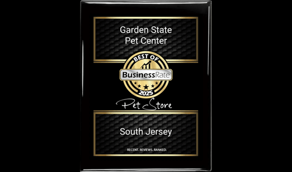 Garden State Pet Center Named “Best Pet Store 2025” by Business Rate