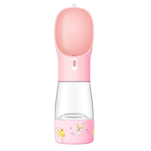 2-in-1 Pet Travel Water Bottle