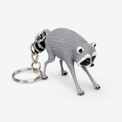 Jimothy Inspired Raccoon Kit n Kat Pal Keychain