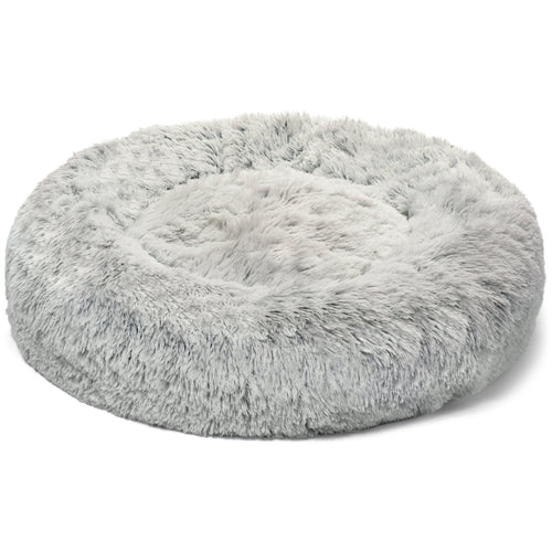 Mr. Peanut's 28 OrthoPlush® Pet Bed - Snowflake White Two Tone