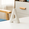 Frosted Letters AB Ceramic Vase Decoration European Retro Large-caliber Matte