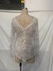 Dresses V-Neck Long Sleeves Beach Knee-Length Backless Lace
