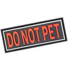 Dogline 3D Rubber Removable Patches for Dog Harness and Vest
