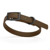 Dogline Biothane Waterproof Dog Collar with Black Hardware - Size XS (9 to 12 inches)