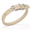 Soft Leather Round Dog Collar