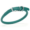 Soft Leather Round Dog Collar