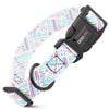 Dogline Biothane Full Color Design Printed Dog Collar with Quick Release Buckle