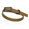 Dogline Biothane Waterproof Dog Collar with Black Hardware - Size XS (9 to 12 inches)
