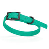 Dogline Biothane Waterproof Dog Collar with Black Hardware - Size XS (9 to 12 inches)
