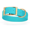 Viper Biothane Waterproof Dog Collar - Brass Hardware - 1.5in Wide, Size L (16 to 20 inches)