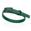 Dogline Biothane Waterproof Dog Collar with Black Hardware - Size XS (9 to 12 inches)