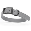 Dogline Biothane Waterproof Dog Collar with Black Hardware - Size L (18 to 22 inches)