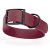 Dogline Biothane Waterproof Dog Collar with Black Hardware -  1.5 Wide, Size XL (20 to 24 inches)