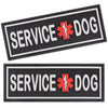 Dogline Service Dog 3D Rubber Patches