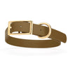 Viper Biothane Waterproof Dog Collar - Brass Hardware - Size XL (22 to 25 inches)