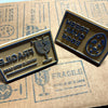 Egg Farm Ink Stamp 2-Pack - FRAGILE and Quail Eggs Stamps for Shipping Boxes and Egg Cartons