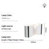 TV Background Bedside Stair Corridor Wall Lamp