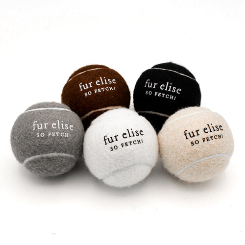 So Fetch! Tennis Ball - Ivory