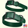 Dogline Biothane Waterproof Dog Collar with Black Hardware - Size L (18 to 22 inches)
