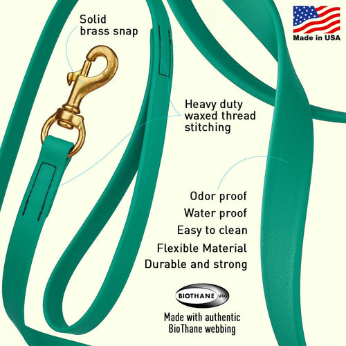 Biothane Working Dog Lead 10ft - Long Line Collection