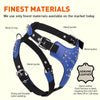 Leather + Nylon Spiked Dog Harness