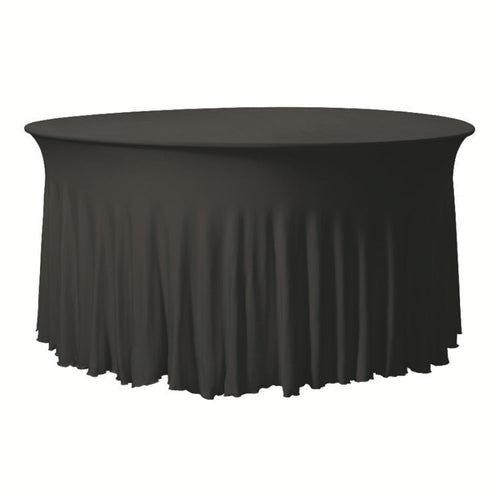 Stretch Table Cover Round Skirt Tablecloth