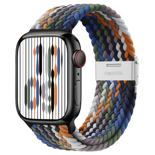 Creative Nylon Loop Elastic Woven Watch Strap