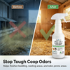 Chicken Coop Odor Control Spray 32 Oz | Neutralizes Ammonia Smell | Premo Guard