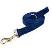 Blue Velvet Dog Collar & Leash Set | Bow, Vest, Flower & More | XS–XL