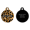 Leopard Print HD Dog ID Tag