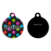 Gumballs Polka Dot HD Dog ID Tag