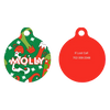 Christmas Stockings HD Dog ID Tag
