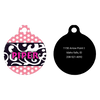 Chantilly Pink HD Dog ID Tag