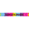 Personalized Rainbow Tie Dye Dog Collar