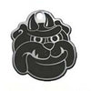 Black Devil Dog Dog ID Tag - With Engraving