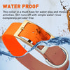 Viper Biothane Waterproof Dog Collar - Brass Hardware - 1.5in Wide, Size L (16 to 20 inches)