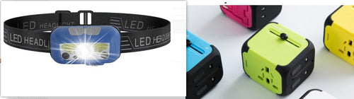 USB charging running light outdoor LED strong light