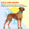Dogline Biothane Waterproof Dog Collar with Black Hardware -  1.5 Wide, Size L (16 to 20 inches)