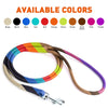 Soft Leather Round Dog Lead