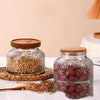 Glass Storage Jar Snack Tea Household Sealed Bottles