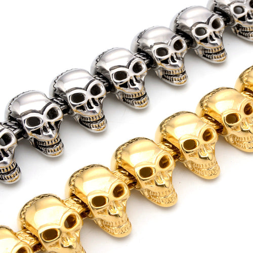 Titanium Steel Casting Personalized Bracelet European And American Punk