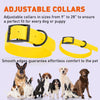 Dogline Biothane Waterproof Dog Collar with Black Hardware - Size L (18 to 22 inches)