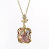 Baroque Three-piece Purple Special-shaped Pearl Necklace