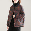 Plus Size Casual Plaid Stitching Retro Little Clothes
