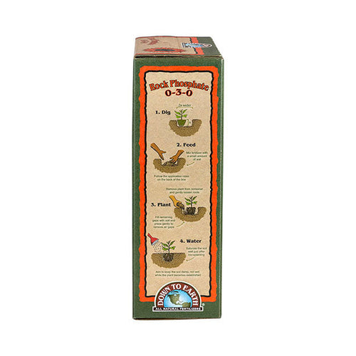 Down To Earth™, Rock Phosphate 0-3-0, All Natural, Single Ingredient (5 LBS.)