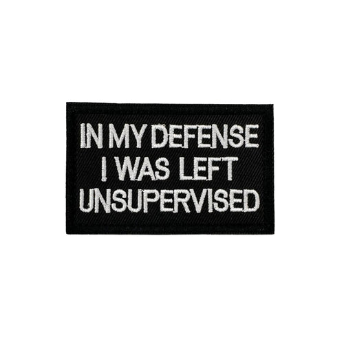 IN MY DEFENSE Morale Patch