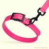 BioThane Waterproof Dog Collar - XS: L 9-12 x W 1/2 - Black OR Brass Hardware