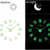 Acrylic Mirror Living Room Creative Wall Clock Product Decoration