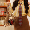 Dachshund Shoulder Bag – Plush Dog Purse for Girls